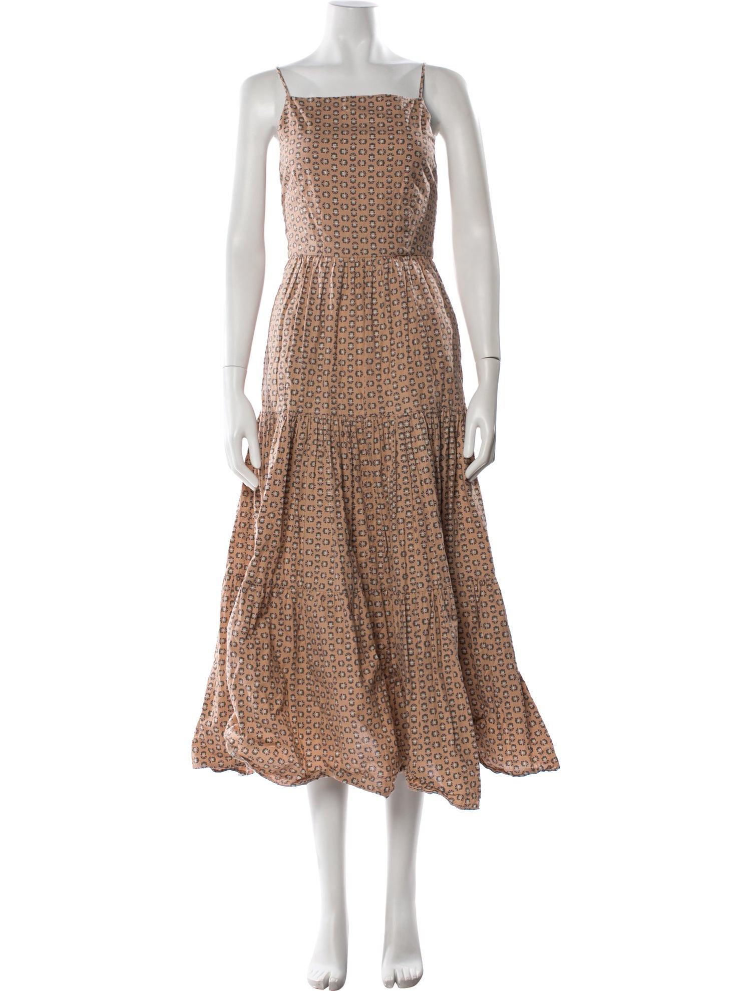 Coco Shop Printed Long Dress