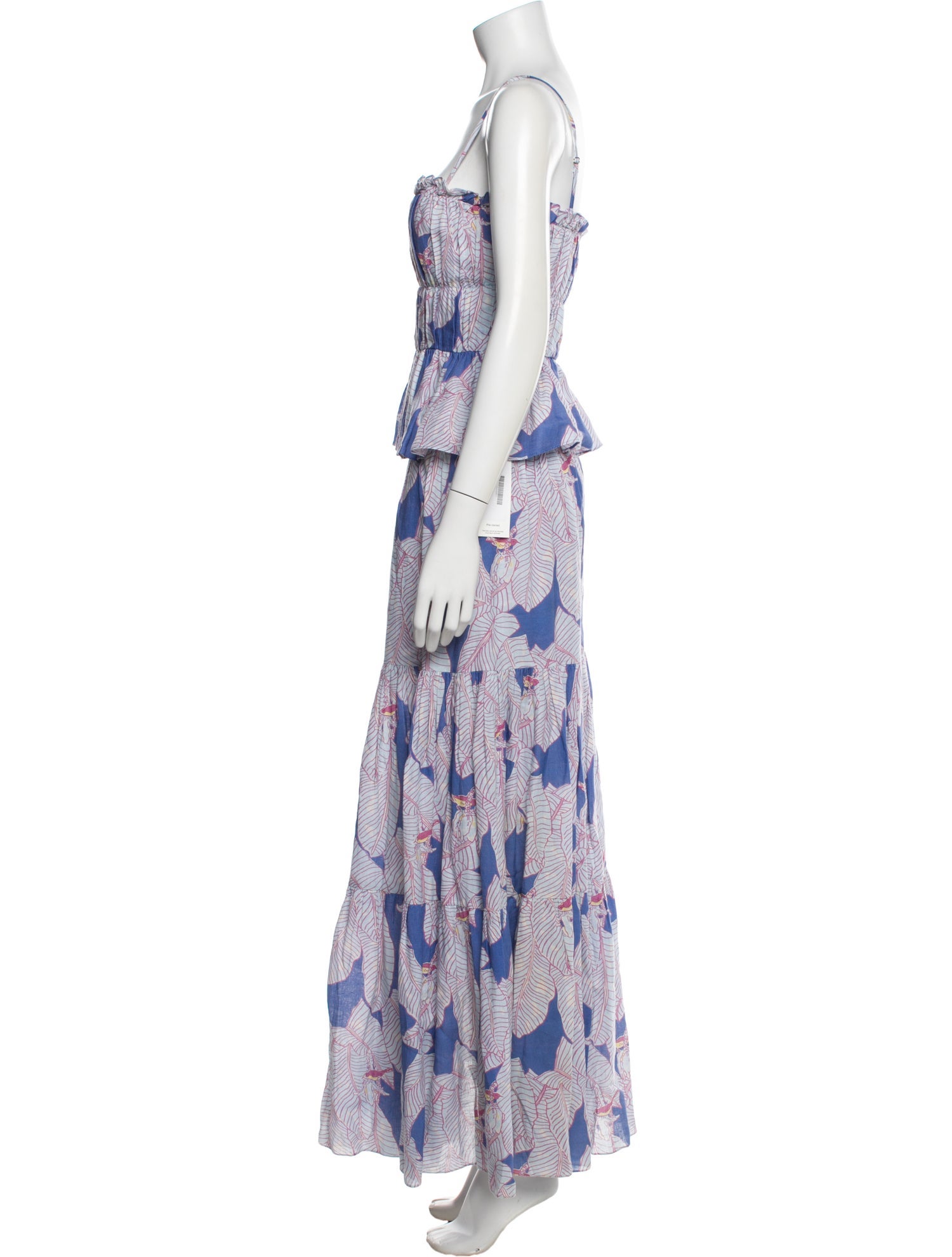 Coco Shop Linen Printed Skirt Set