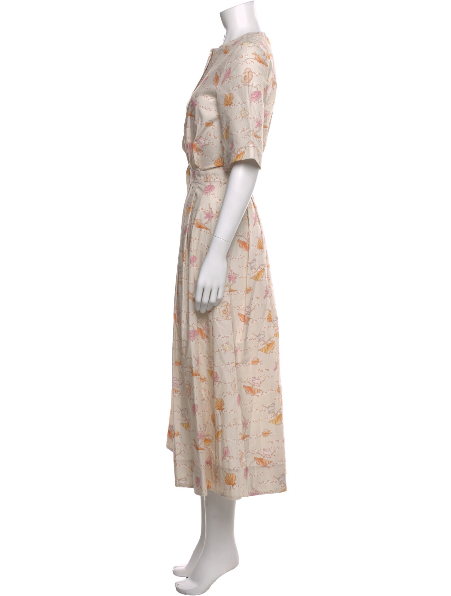 Coco Shop Floral Print Long Dress w/ Tags