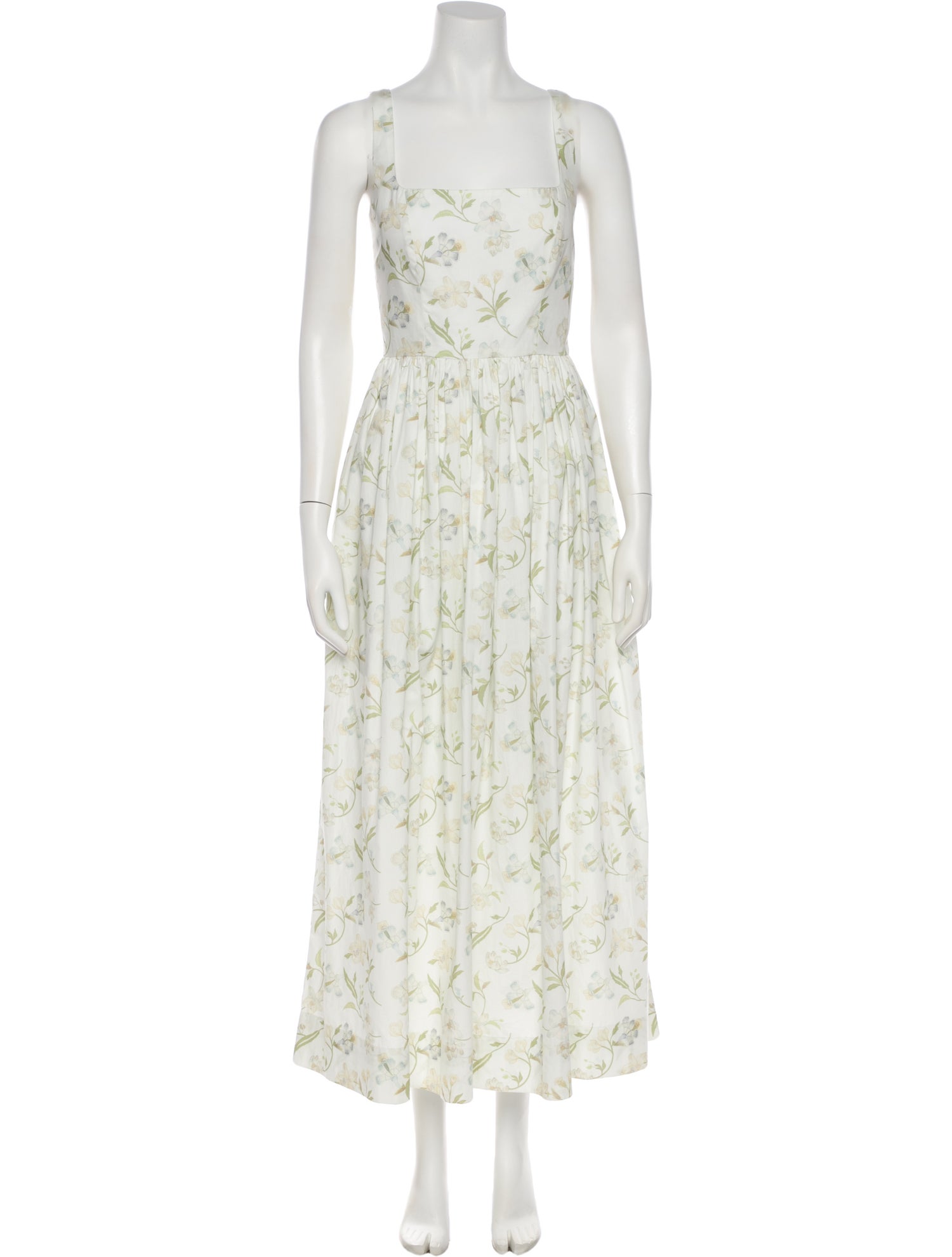 Coco Shop Floral Print Long Dress