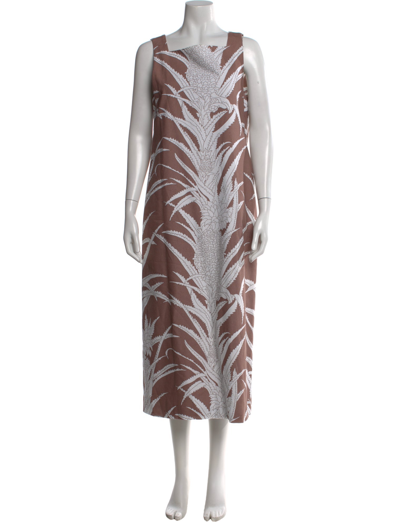 Coco Shop Animal Print Long Dress