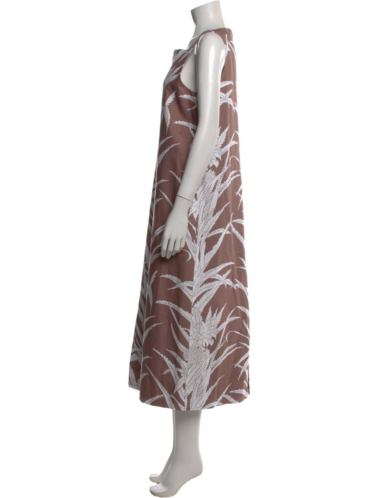 Coco Shop Animal Print Long Dress