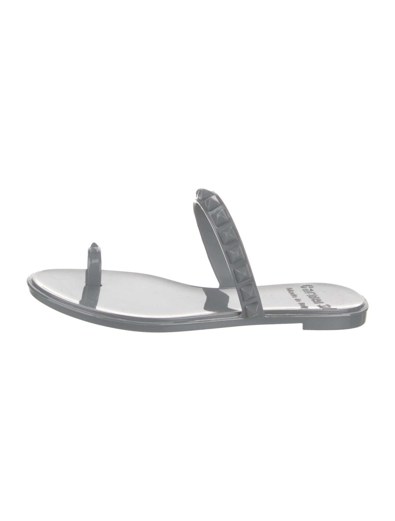 Carmen Sol Rubber Studded Accents Slingback Sandals