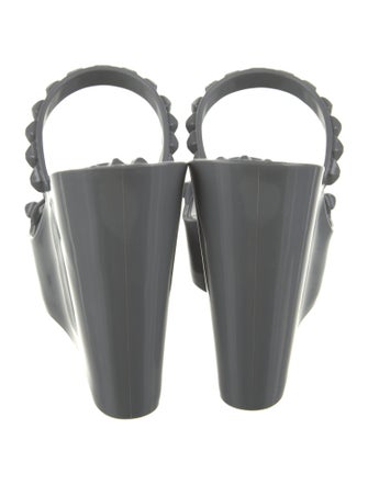 Carmen Sol Rubber Studded Accents Slides