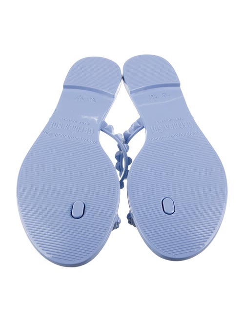 Carmen Sol Rubber Studded Accents Slides