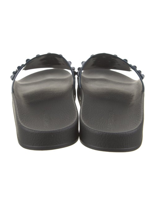 Carmen Sol Rubber Studded Accents Slides