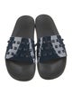 Carmen Sol Rubber Studded Accents Slides