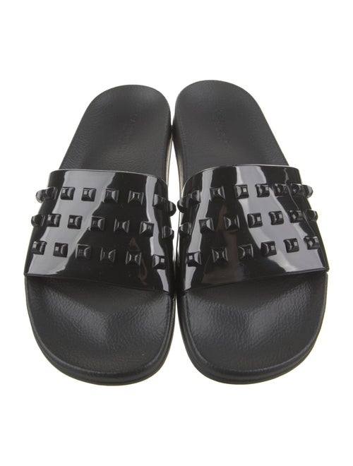 Carmen Sol Rubber Studded Accents Slides