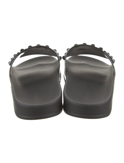 Carmen Sol Rubber Studded Accents Slides