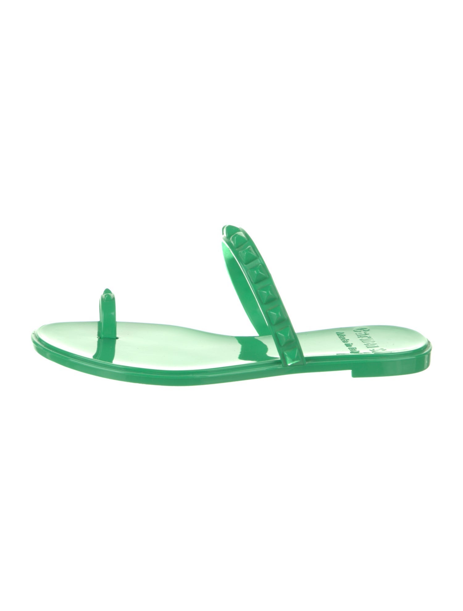 Carmen Sol Rubber Studded Accents Sandals w/ Tags