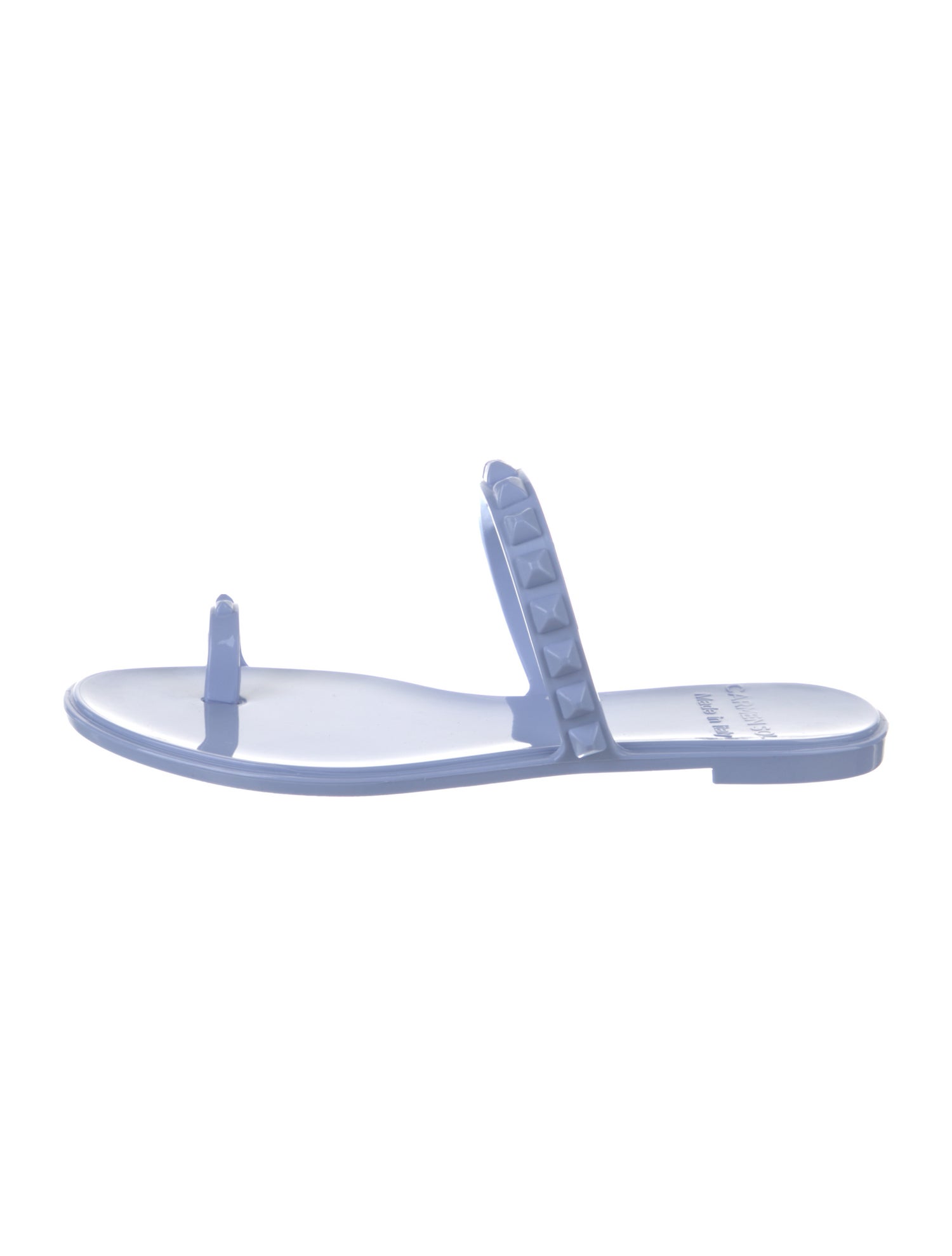 Carmen Sol Rubber Studded Accents Sandals w/ Tags