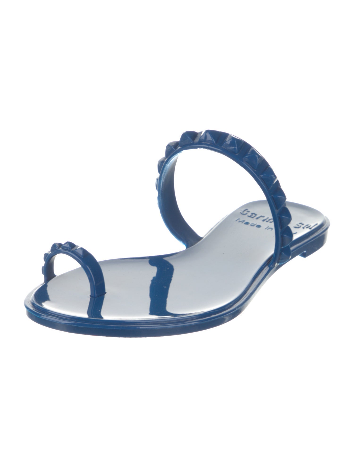 Carmen Sol Rubber Studded Accents Sandals w/ Tags