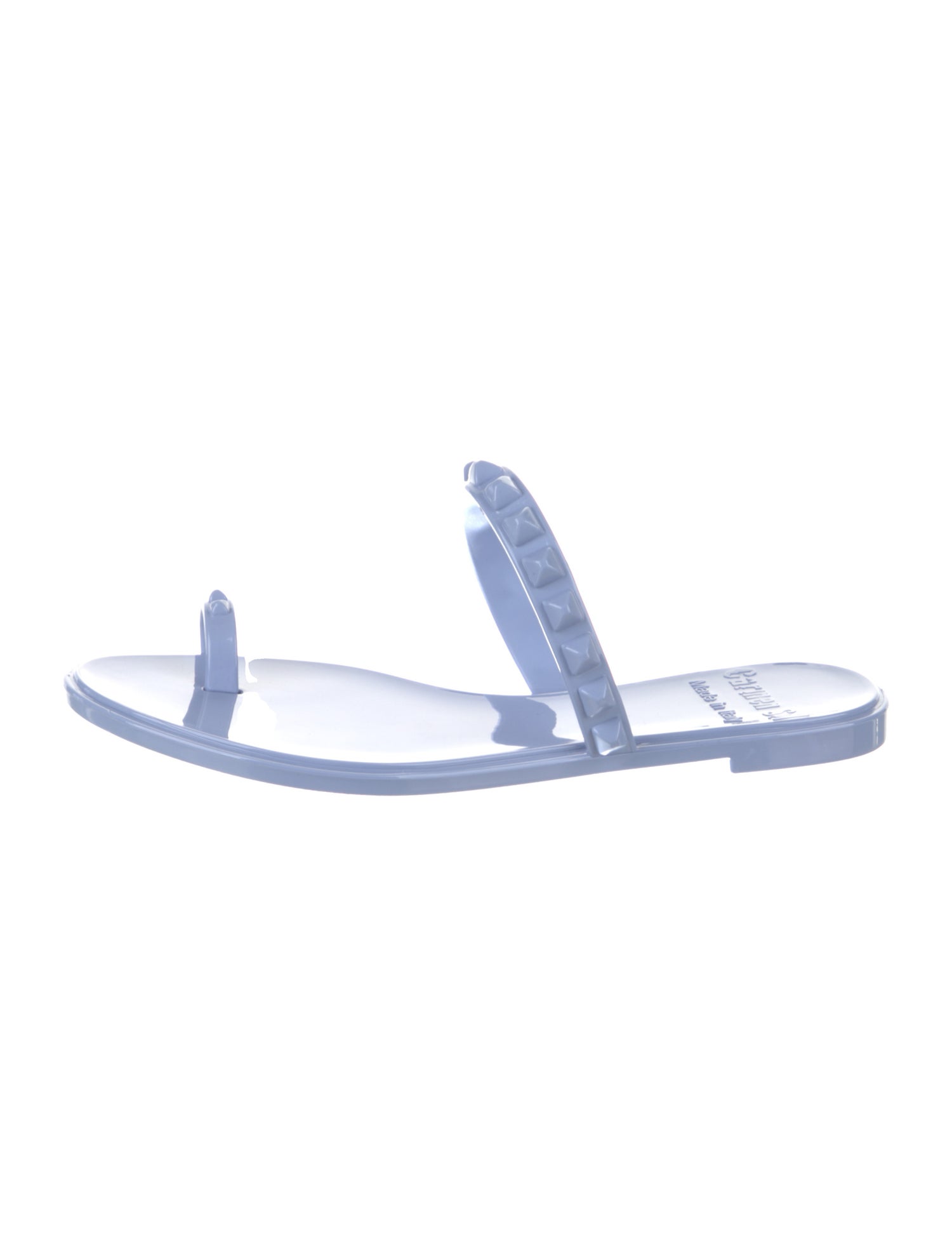 Carmen Sol Rubber Studded Accents Slides w/ Tags