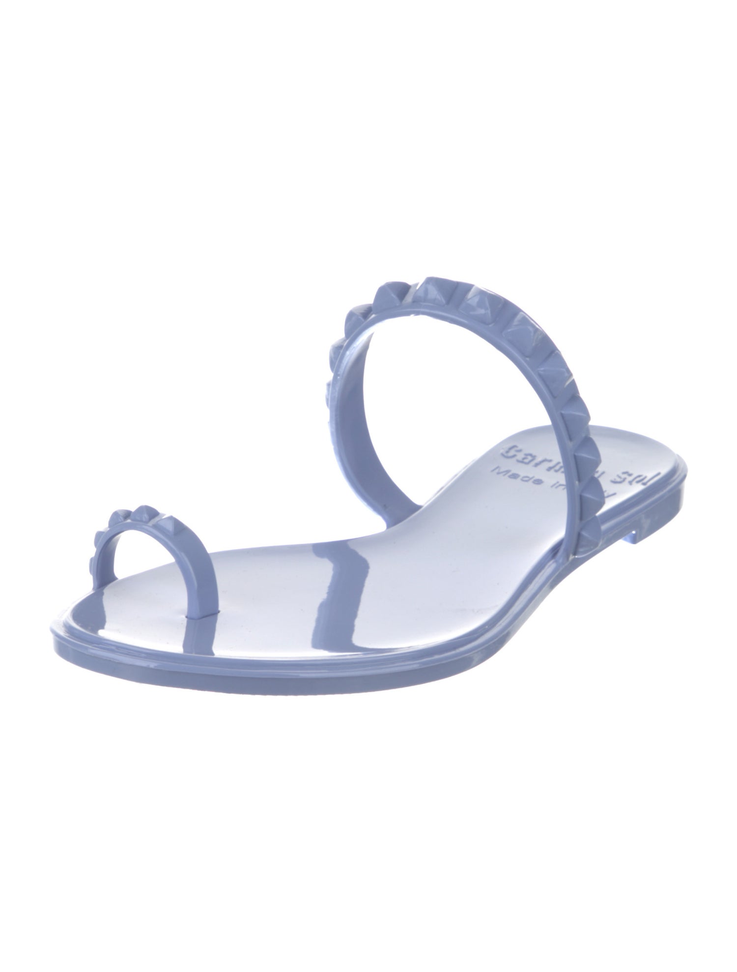 Carmen Sol Rubber Studded Accents Sandals w/ Tags