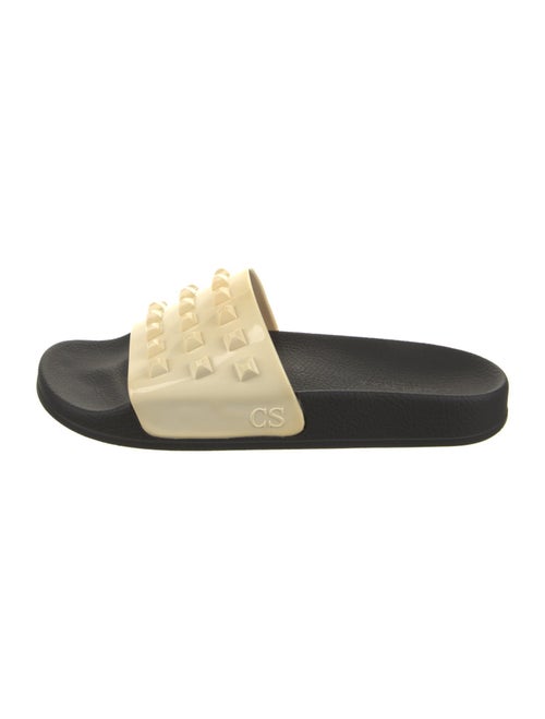 Carmen Sol Rubber Studded Accents Slides