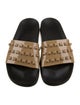 Carmen Sol Rubber Studded Accents Slides