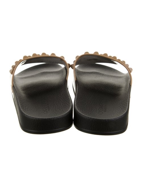 Carmen Sol Rubber Studded Accents Slides