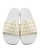 Carmen Sol Rubber Studded Accents Slides