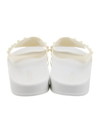 Carmen Sol Rubber Studded Accents Slides