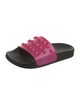 Carmen Sol Rubber Studded Accents Slides