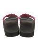 Carmen Sol Rubber Studded Accents Slides