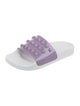 Carmen Sol Rubber Studded Accents Slides