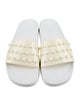 Carmen Sol Rubber Studded Accents Slides