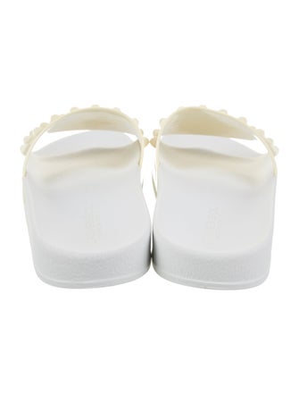 Carmen Sol Rubber Studded Accents Slides