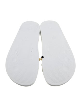 Carmen Sol Rubber Studded Accents Slides