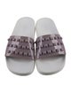 Carmen Sol Rubber Studded Accents Slides