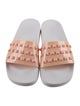 Carmen Sol Rubber Studded Accents Slides