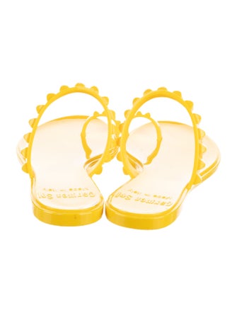 Carmen Sol Rubber Studded Accents Sandals