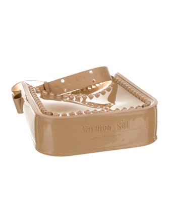 Carmen Sol Rubber Shoulder Bag