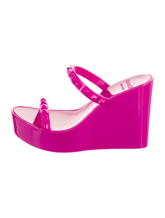 Carmen Sol PVC Studded Accents Slides