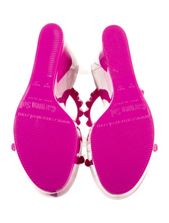 Carmen Sol PVC Studded Accents Slides