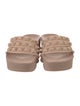 Carmen Sol Rubber Studded Accents Slides