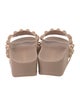 Carmen Sol Rubber Studded Accents Slides