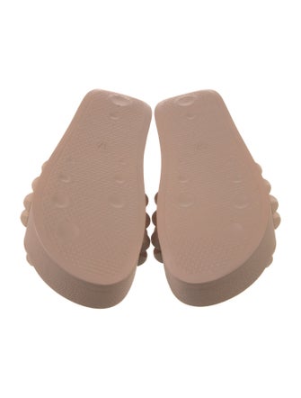 Carmen Sol Rubber Studded Accents Slides
