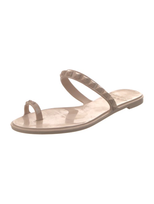 Carmen Sol Rubber Embroidered Accent Slides