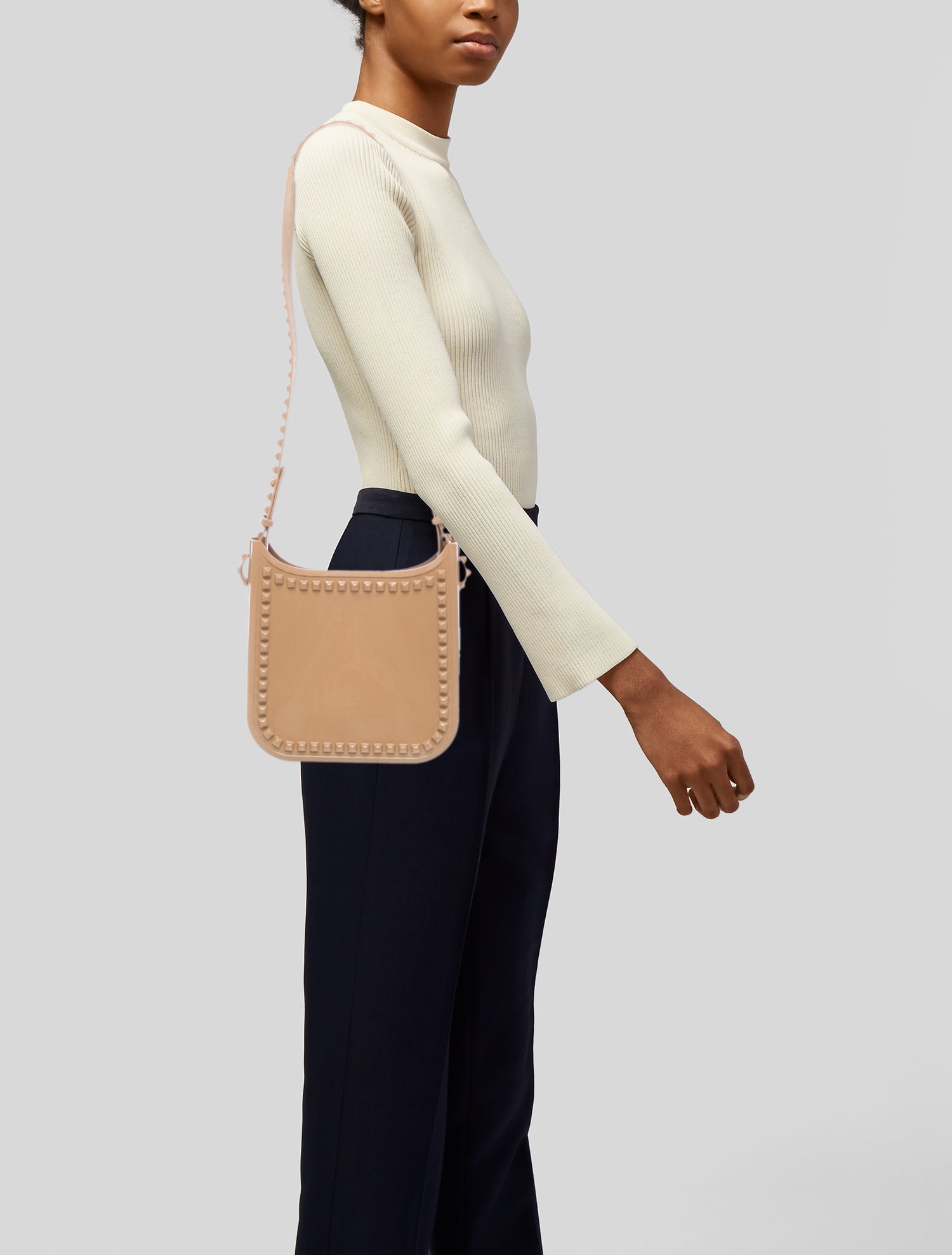 Carmen Sol Rubber Crossbody Bag