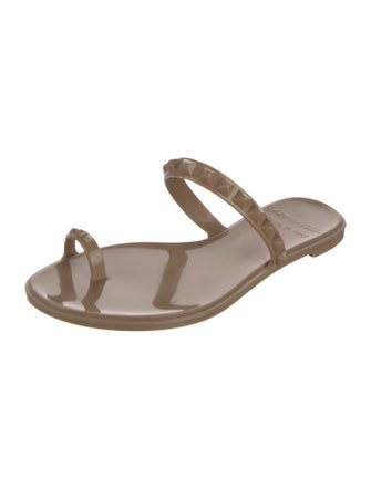 Carmen Sol Rubber Studded Accents Slides