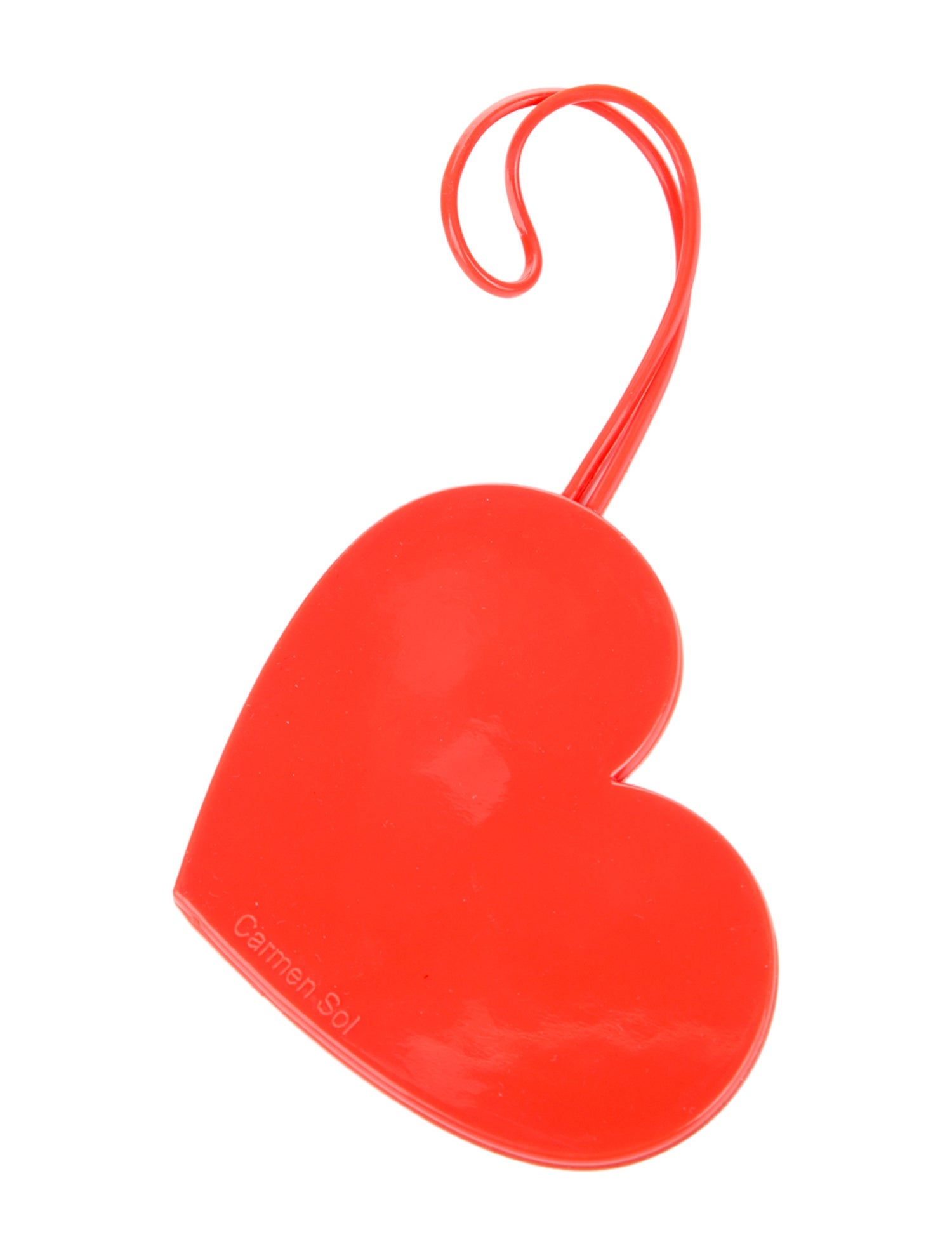 Carmen Sol Jelly " Heart " Bag Charm