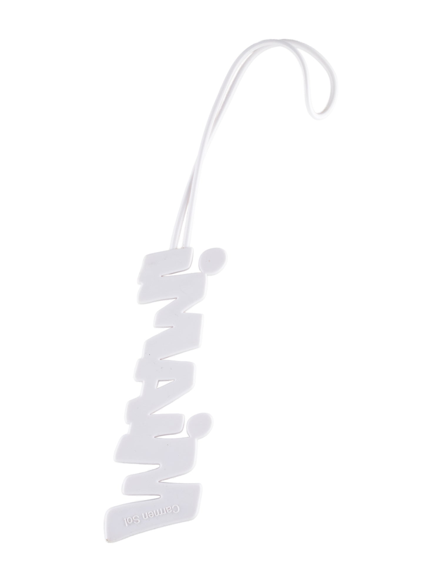 Carmen Sol miami logo keychain