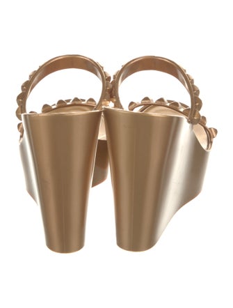 Carmen Sol Rubber Studded Accents Slides