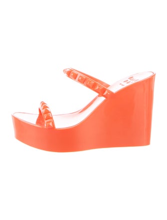 Carmen Sol PVC Studded Accents Slides