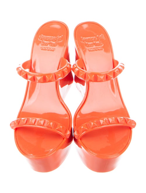 Carmen Sol PVC Studded Accents Slides