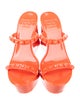 Carmen Sol PVC Studded Accents Slides