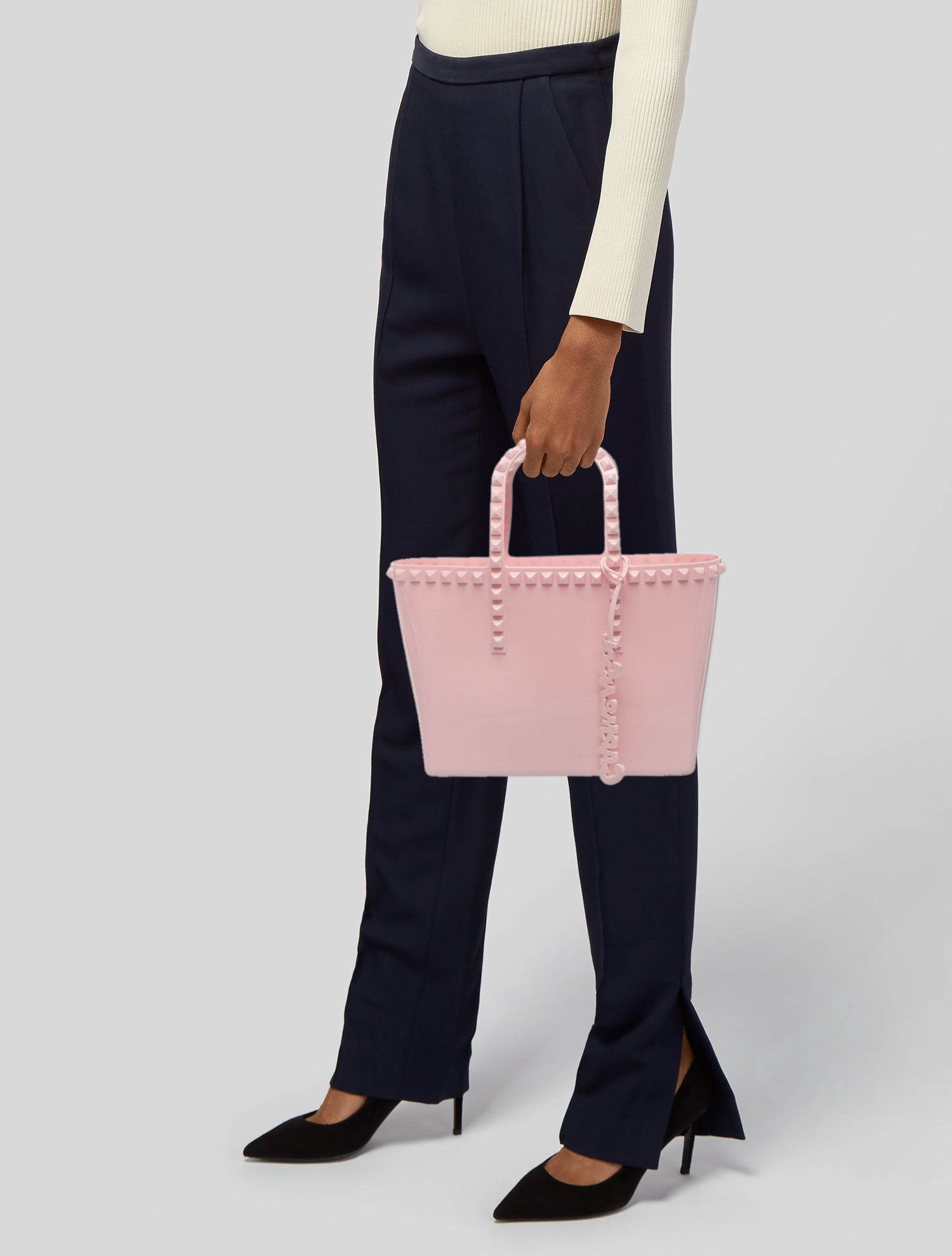 Carmen Sol PVC Top Handle Bag