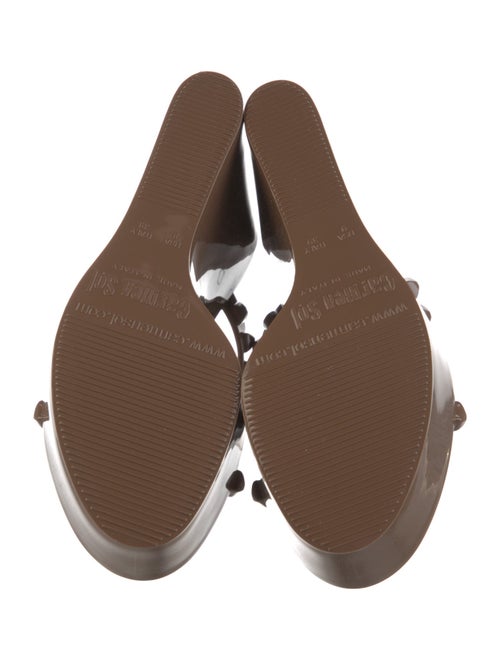 Carmen Sol PVC Studded Accents Slides