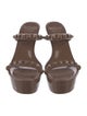 Carmen Sol Rubber Studded Accents Slides